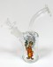 5.5'' Mouth Pcs Bending Sweet And Cute Killer Mini Bong (2 in 1 Down stem Bowl)