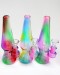 7'' Lava Lamp Water Pipe With Nice Color Glass With 14mm Bowl