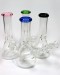 7.75'' Glass and Glass Beaker Base Water Pipe With Down stem and Bowl (USA)