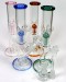 10'' Straight Tube With 6 Arms Perc GnG Water Pipe (Down Stem With 14mm Bowl)