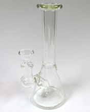 8'' Stemless Clear Beaker Base Water Pipe With 14mm Bowl