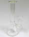8'' Stemless Clear Beaker Base Water Pipe With 14mm Bowl