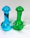 7.5'' Mushroom Shape Round Base Metallic Water Pipe (14mm Down stem and Bowl)
