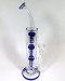 16'' 10 arm Triple Perc Water Pipe with Down stem and Bowl