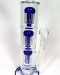 16'' 10 arm Triple Perc Water Pipe with Down stem and Bowl