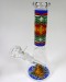 10'' Wig Wag Decal Beaker Base Water Pipe (Down Stem Bowl) 