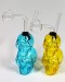 5'' Double Head Skull Oil Burner Rig Water Pipe