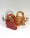 5'' Fancy Glass Hand Bag With 14mm Bowl