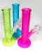 10'' Brick Style cylinder Water Pipe With Down Stem and Bowl