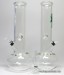 11" 50mm Clear Thick Glass Water Pipe with Slide USA