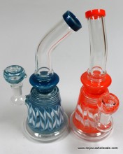 8'' Extended Join Water Pipe With 14mm Bowl