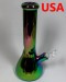 12'' High End With 9mm Thick Beaker Base Metallic Water Pipe (Bowl and Down stem)
