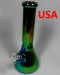 12'' High End With 9mm Thick Beaker Base Metallic Water Pipe (Bowl and Down stem)