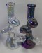 10.5'' Double Zong Metalic Water Pipe Glass And Glass (Down Stem And Bowl)