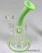 8'' Crystal Shine Perc Usa made Water Pipe With Bowl