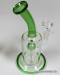 8'' Crystal Shine Perc Usa made Water Pipe With Bowl