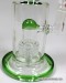 8'' Crystal Shine Perc Usa made Water Pipe With Bowl