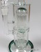 11'' 10- Arms Double Perc High End Water Pipe with Bowl