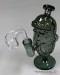 6'' Face Glass Water Pipe With Quartz Banger