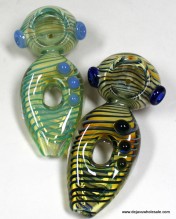4.5'' Donut Glass Hand Pipe (120g)