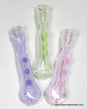 3.5'' Slime Color Art Chillum with Triple Marble 