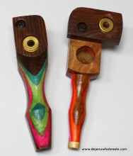 3.5" Wood Pipe with Lid